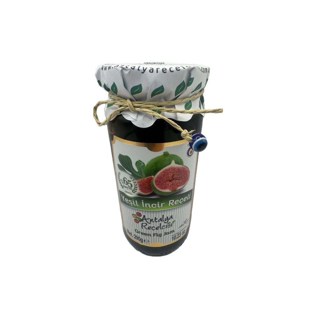Antalya Recelcisi Yesil Incir Receli - Green Fig Jam 290 gram image 0