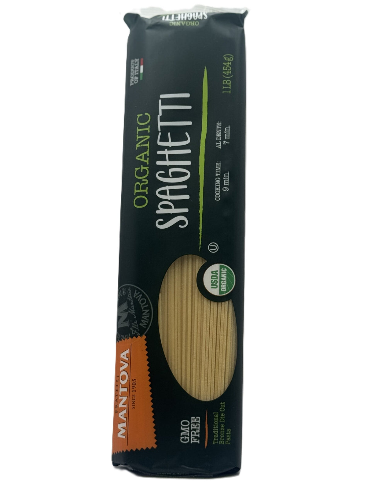 Fratelli Mantova Organic Spaghetti 454 gr image 0