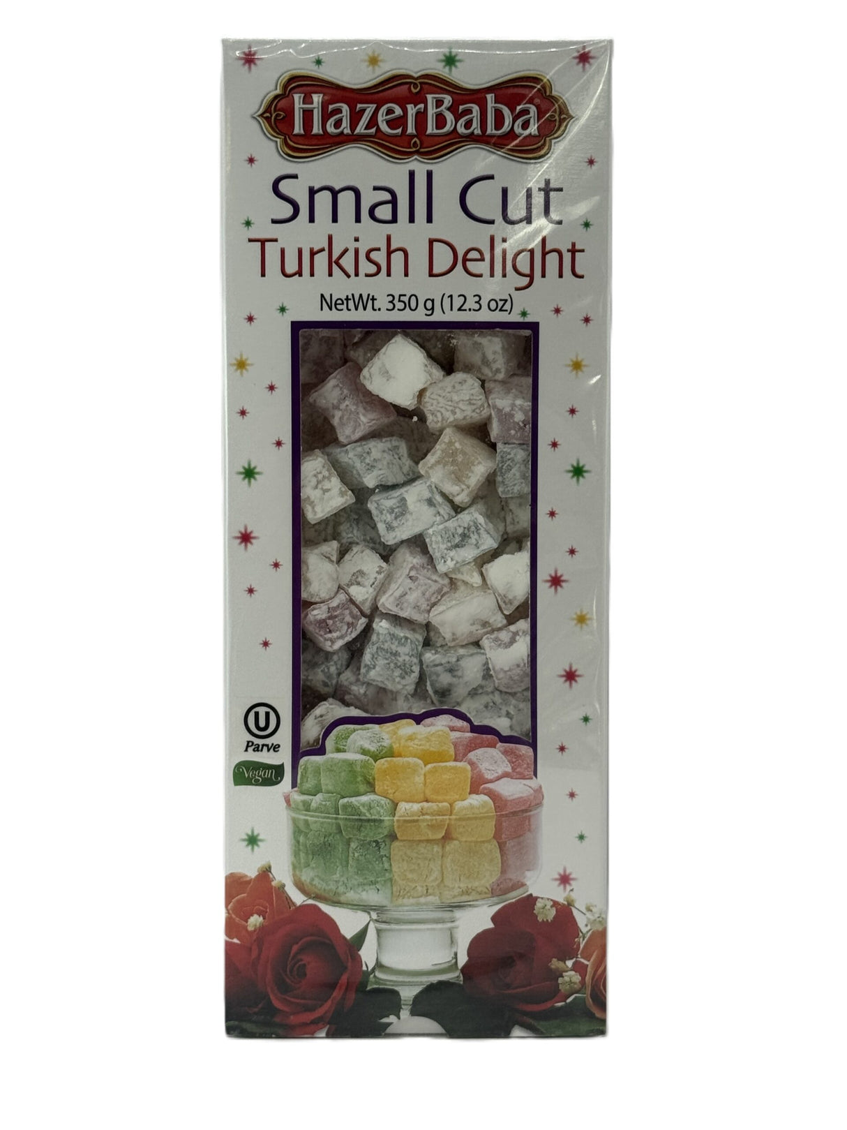 Hazerbaba Turkish Delight - Small Cut- Assorted 350 Gr image 0