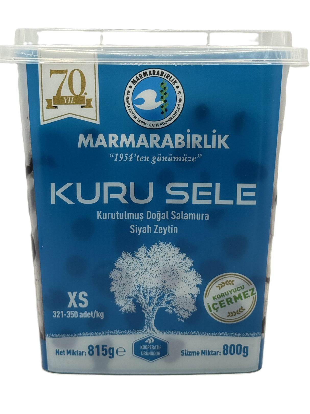 Marmarabirlik Dried Black Olives image 0