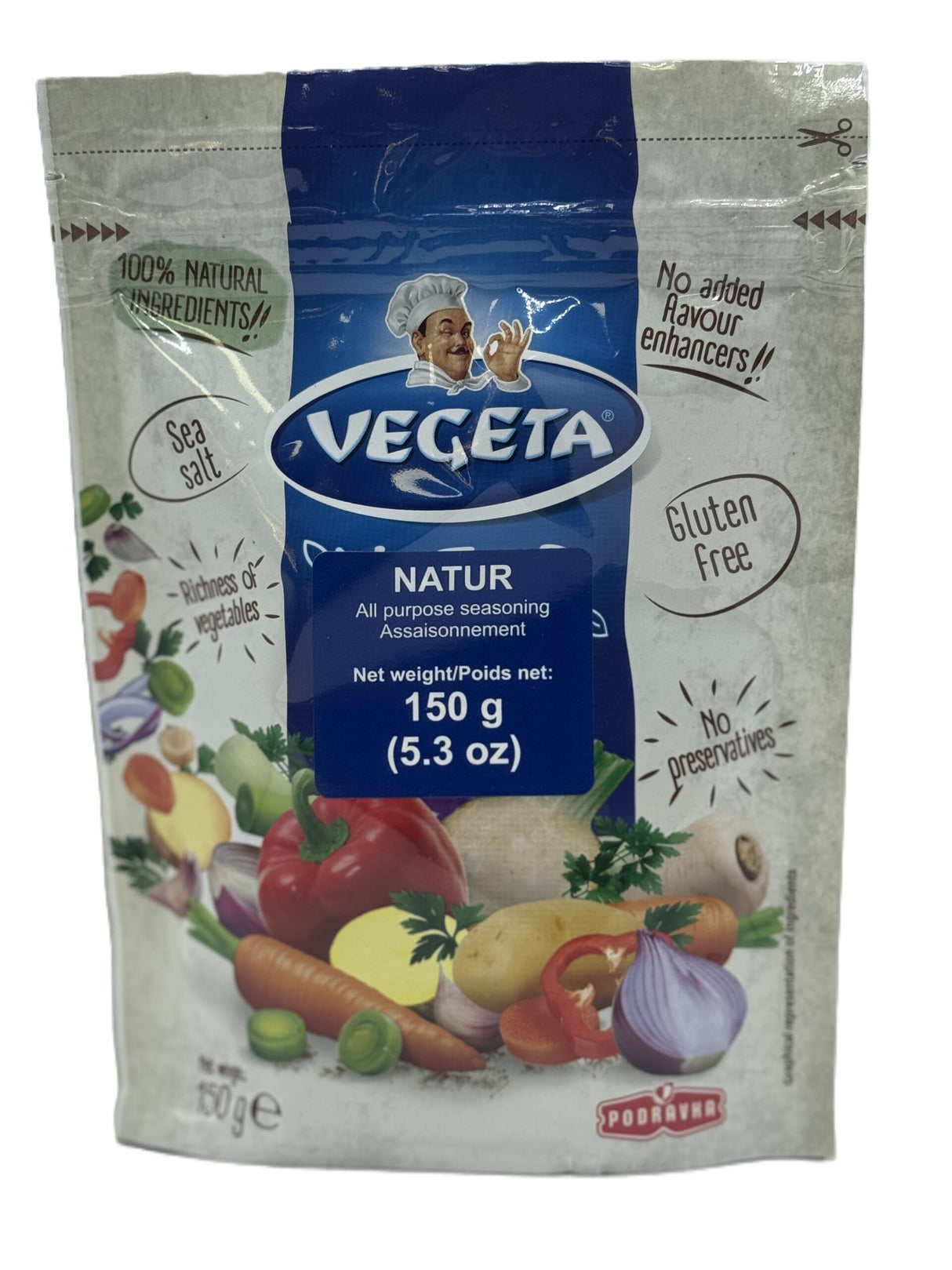 Podravka Vegeta All Purpose Seasoning Assaisonnement 150 Gr image 0