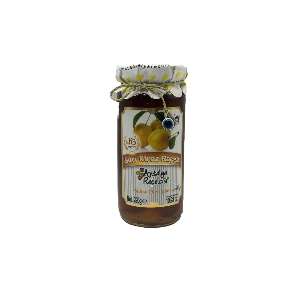 Antalya Recelcisi Sari Kiraz Receli - Yellow Cherry Jam 290 gram image 0