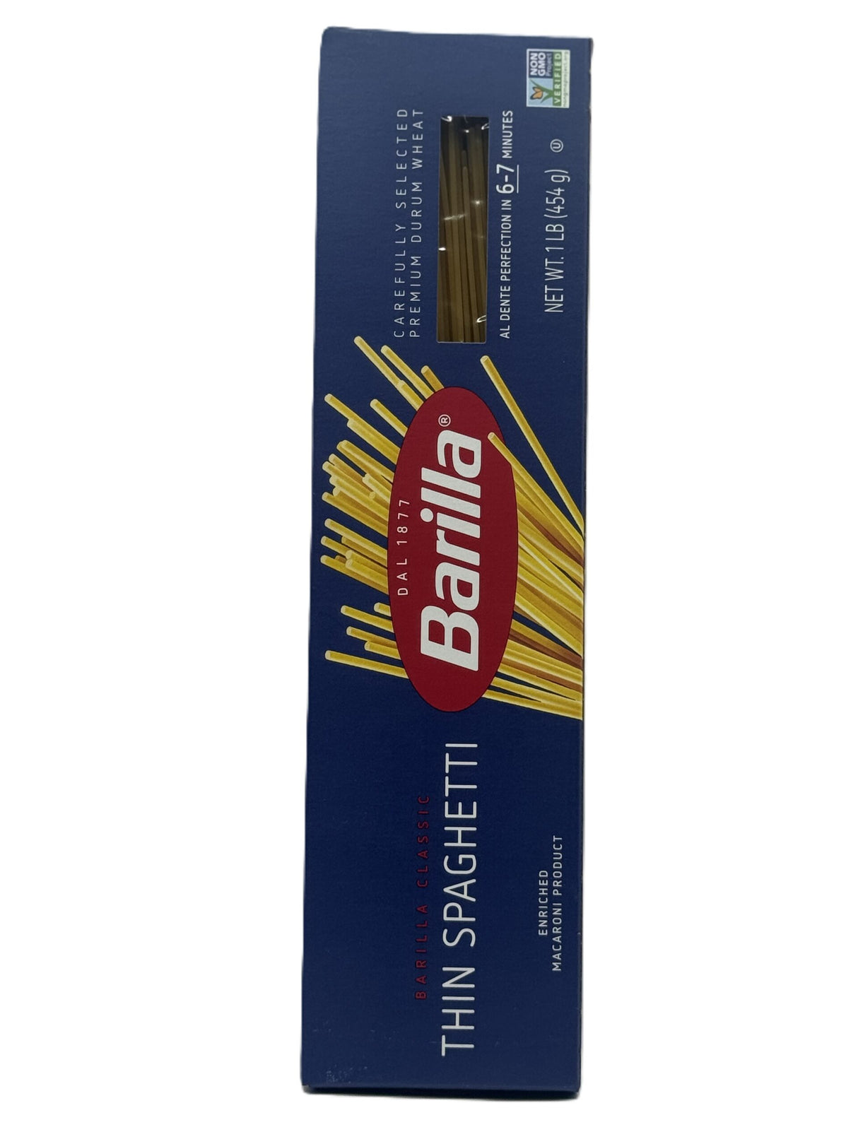 Barilla Thin Spaghetti 454 Gr image 0