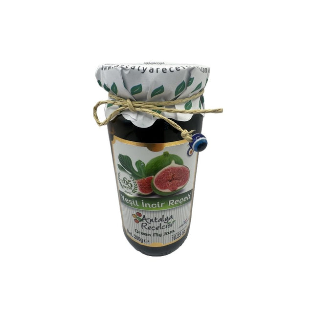 Antalya Recelcisi Yesil Incir Receli - Green Fig Jam 290 gram image 0