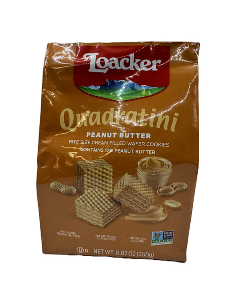Loacker  Quadratini  Peanut Butter 220 gr image 0
