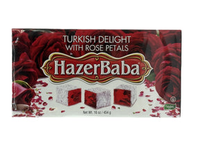 Hazerbaba Turkish Delight w Rose Petals  454 gr image 0
