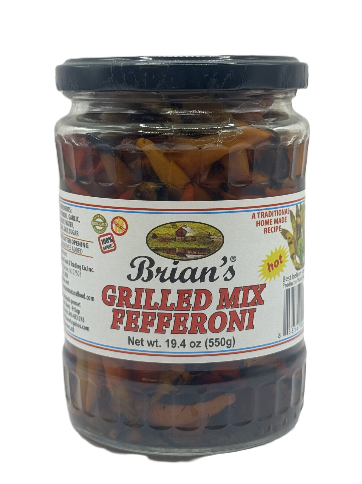 Brians Grilled Mix Fefferoni 550 Gr image 0