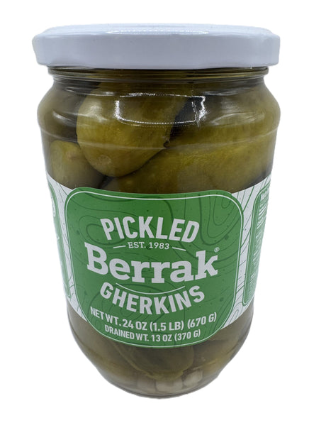 Berrak Gherkins Pickled 670 Gr image 0