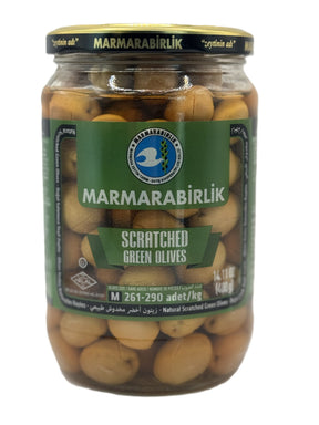 Marmarabirlik Scratched Green Olives image 0