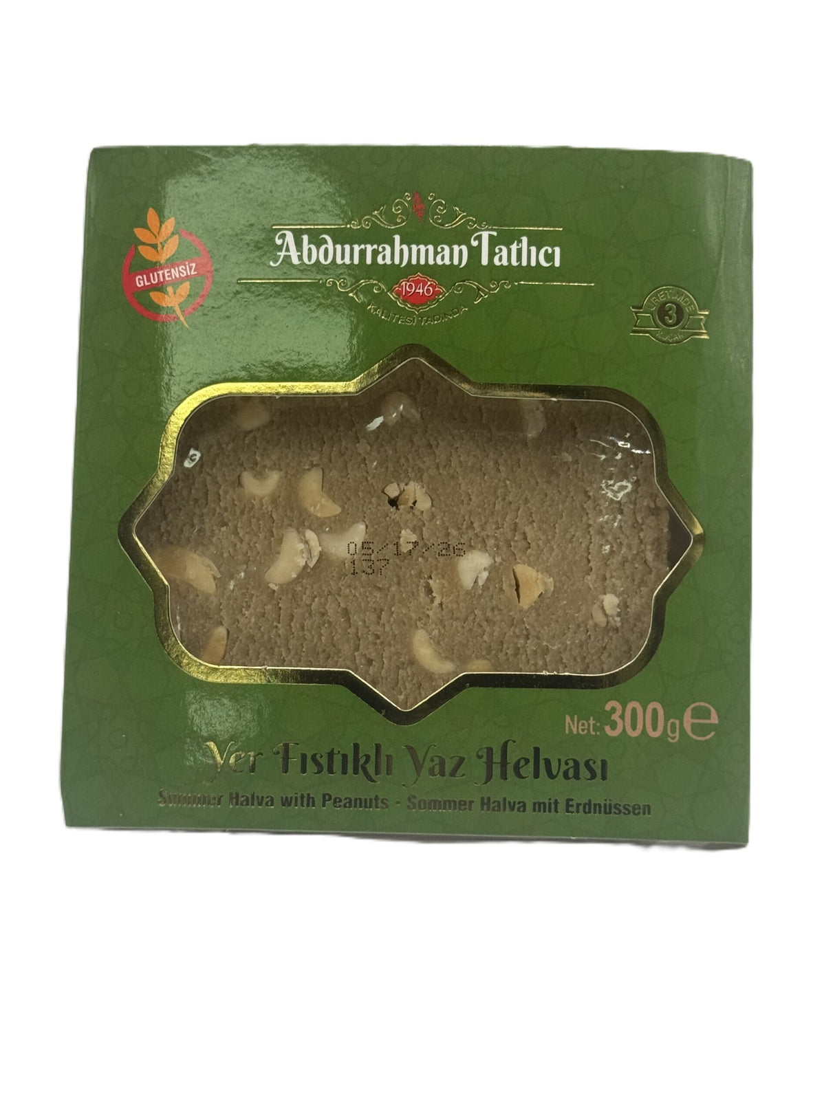 Abdurrahman Tatlici Summer Halva W  Peanuts 300 gr image 0