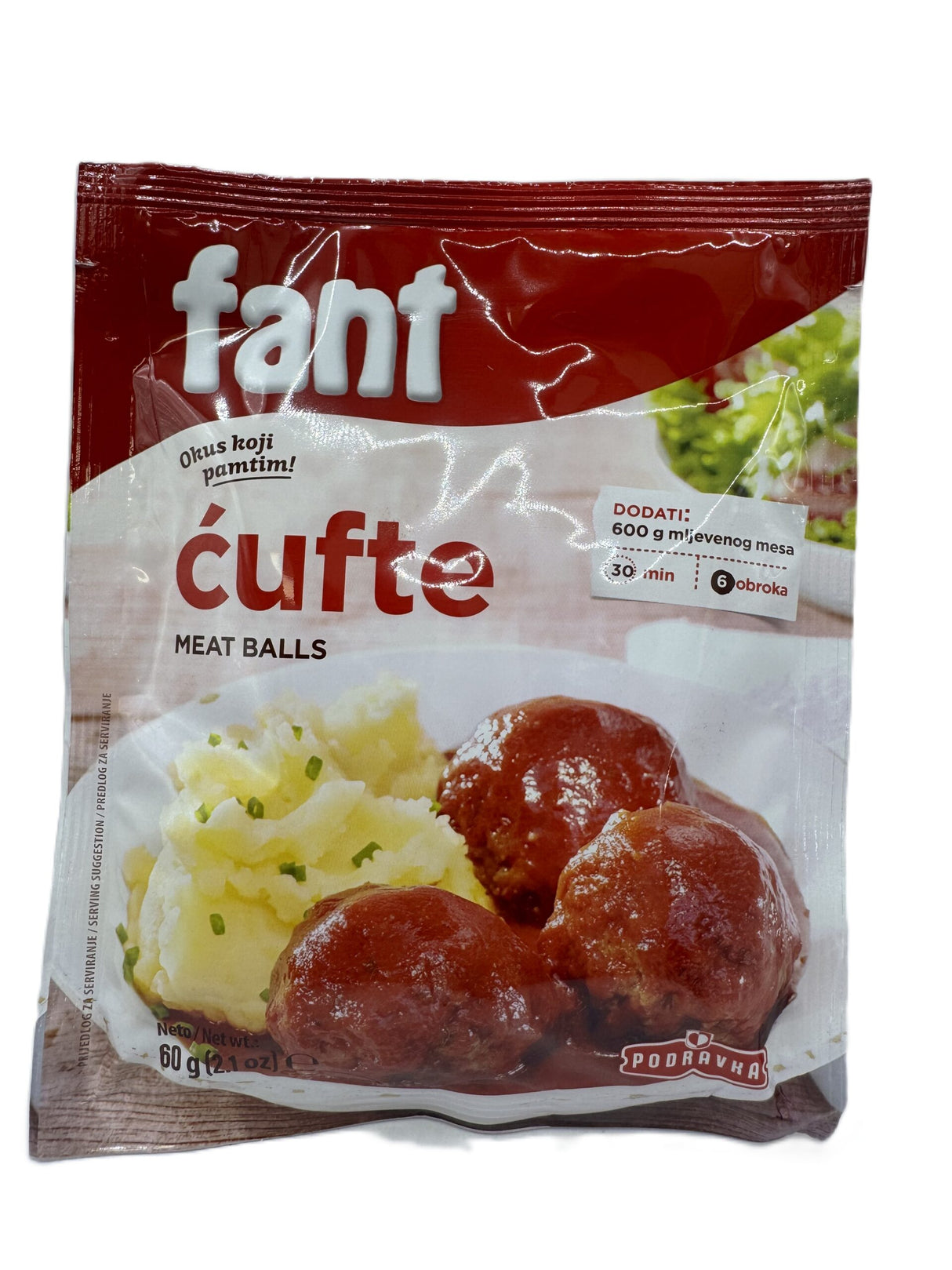 Fant Seasoning Mix For Meat Balls 60 Gr image 0