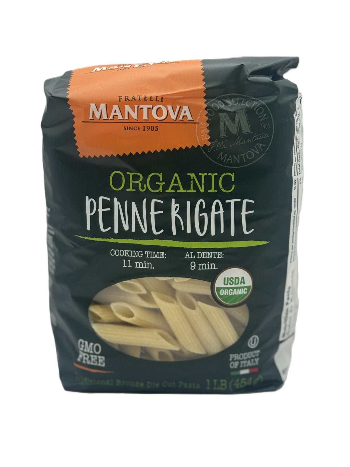 Fratelli Mantova Organic Penne Rigate 454 Gr image 0