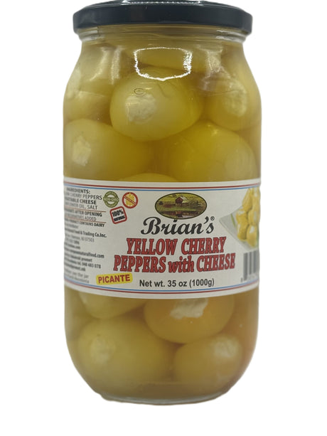 Brians Yellow Cherry Pepper w Cheese 1000 Gr image 0