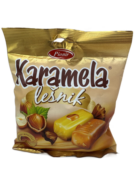 Pionir Milks Caramels Candy W Hazelnut 100 Gr image 0