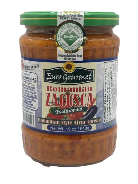 Euro Gourmet Romanian Zacusca 540Gr image 0