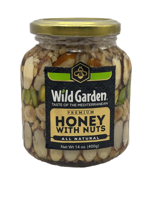 Wild Garden Honey w Nuts 400 gr image 0