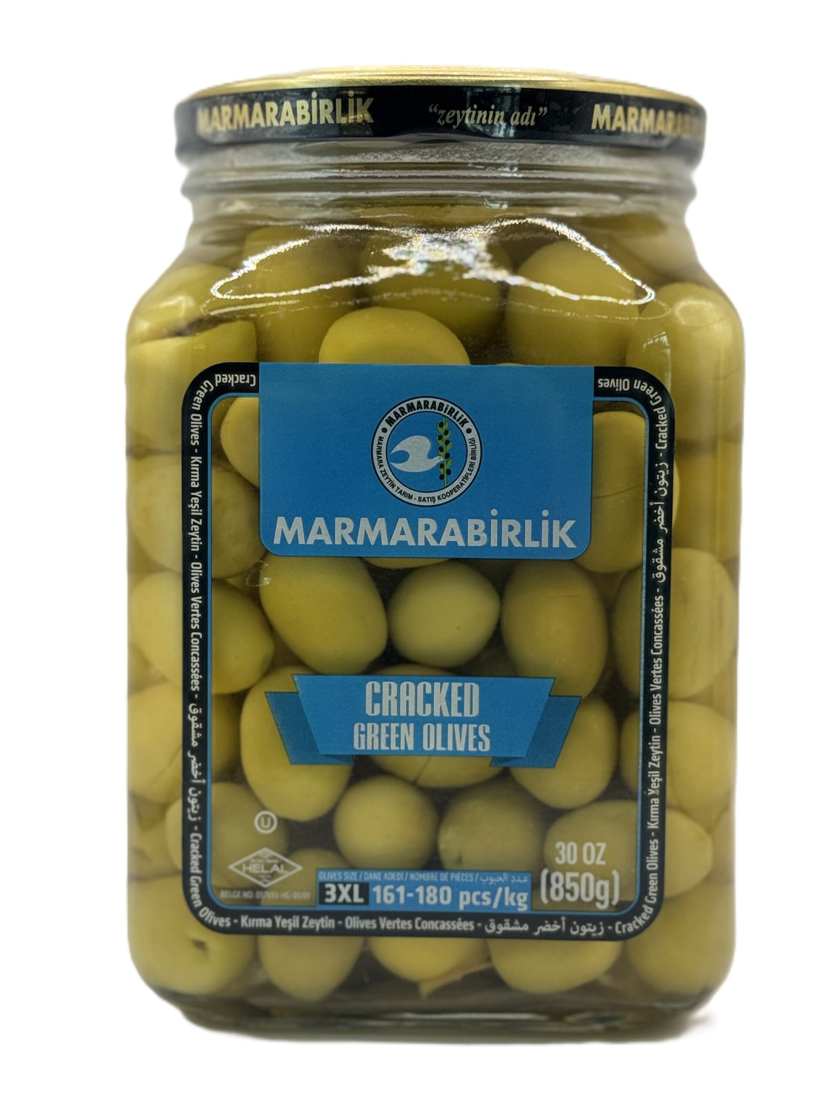Marmarabirlik Cracked Green Olives image 0