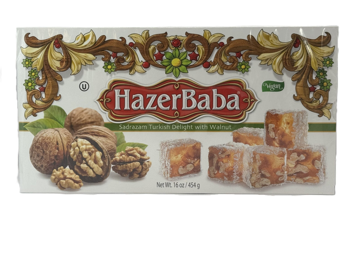 Hazerbaba Sadrazam w Walnut  Turkish Delight 454 gr image 0