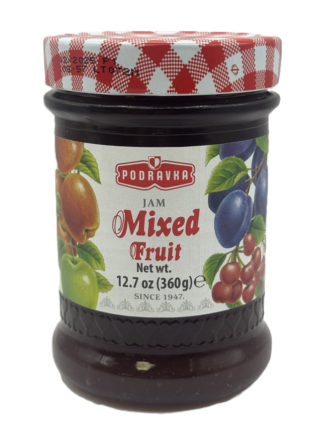 Podravka Mixed Fruit  Jam 360Gr (Copy) image 0