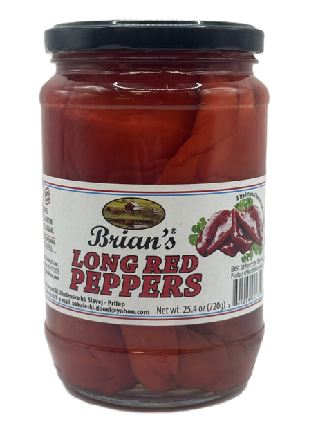 Brians Long Red Peppers 720 Gr image 0
