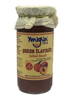Yenigun Peach Jam No Added Sugar 290 Gr image 0