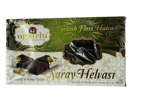 Ugurlu Turkish Floss Halva w Pistachio  280 Gr image 0