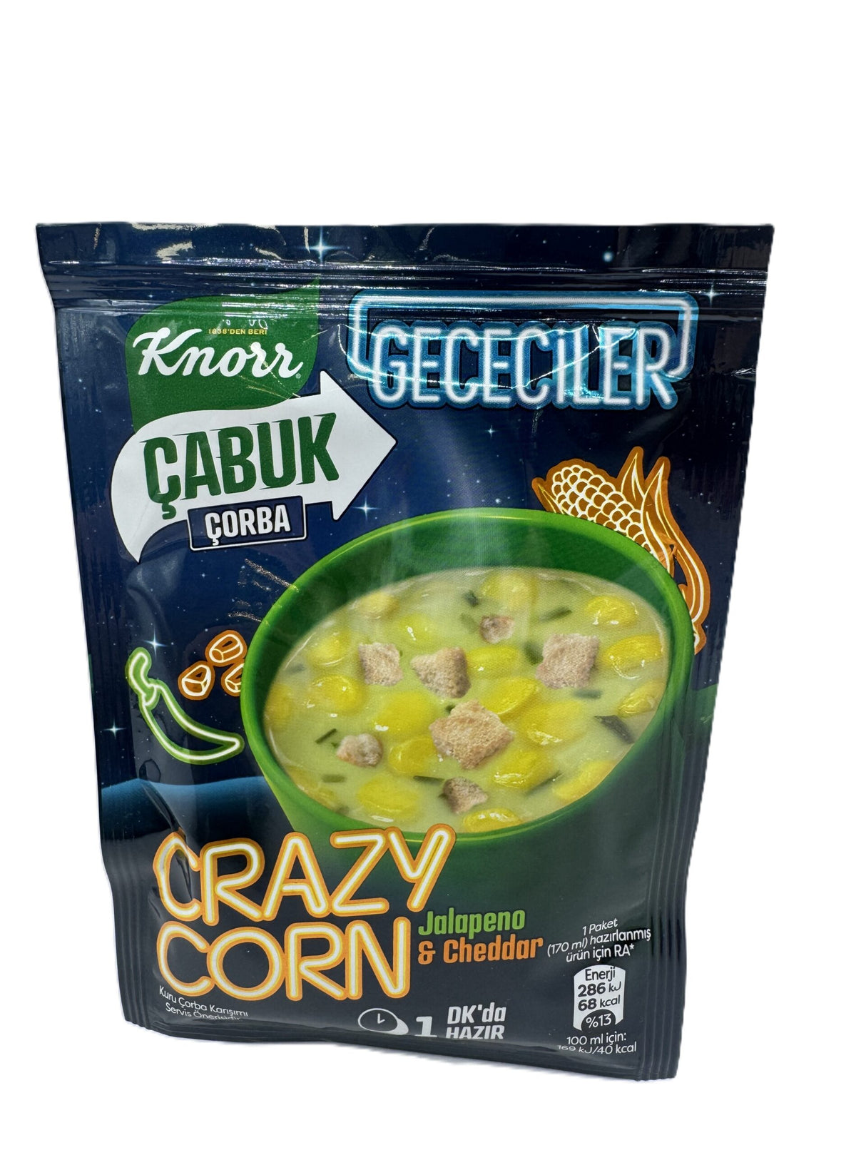 Knorr Crazy Corn Jalapeno & Cheddar 18 Gr image 0