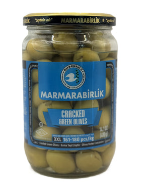 Marmarabirlik Cracked Green Olives 3 XL image 0