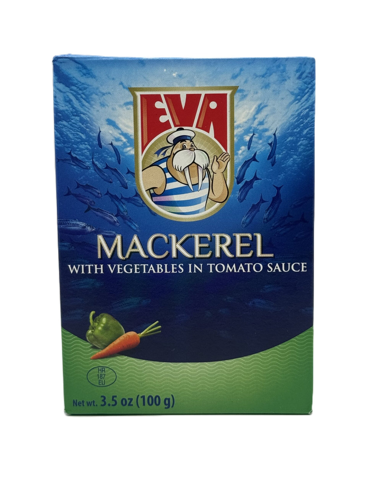 Eva Mackerel  W Vegetable In Tomato Sauce 100 Gr image 0