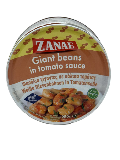 Zanae Giant Beans In Tomato Sauce 280 Gr image 0