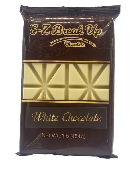 E-Z Break up White Chocolate 454 gr image 0