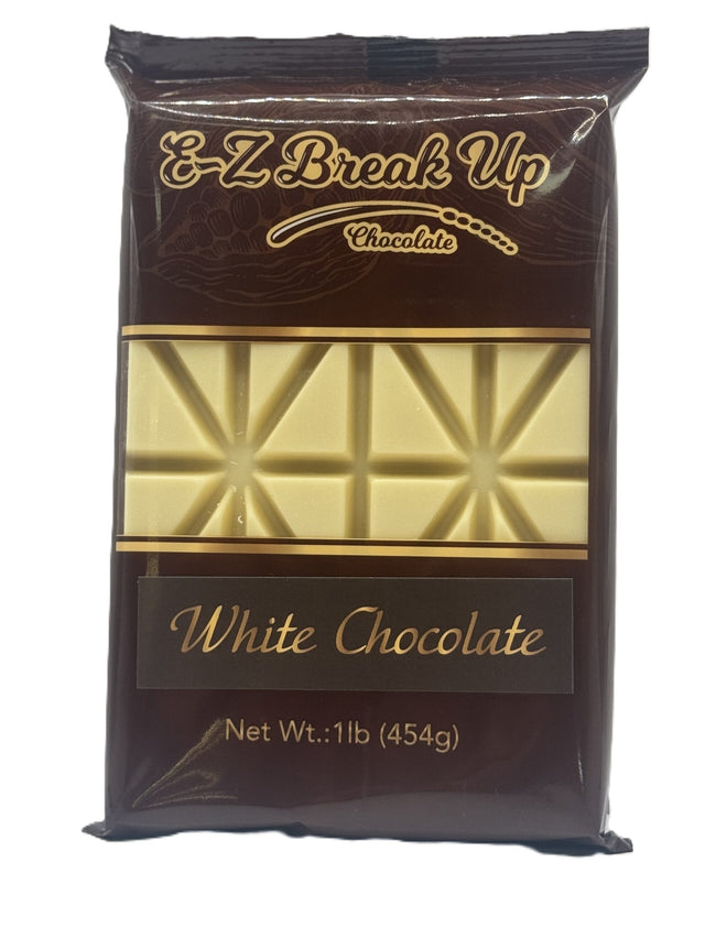 E-Z Break up White Chocolate 454 gr image 0