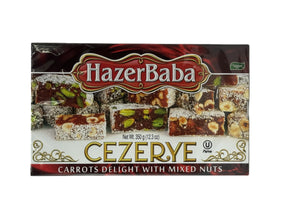 Hazerbaba Cezerye  Carrots Delight W Mixed Nuts 350 gr image 0