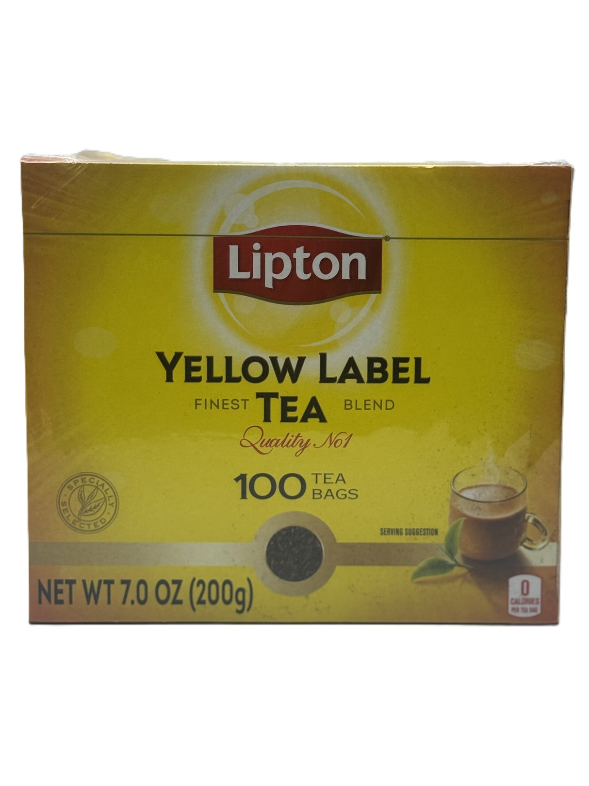 Lipton Yellow Label Tea 100 Tea Bags image 0