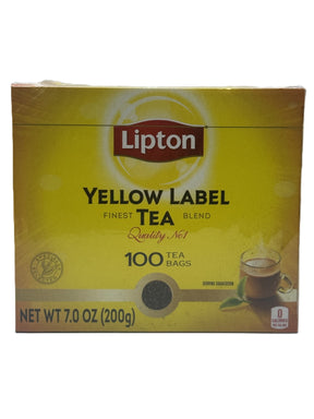 Lipton Yellow Label Tea 100 Tea Bags image 0