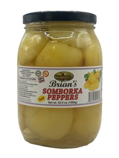 Brians  Hot Somborka Peppers 1500Gr image 0