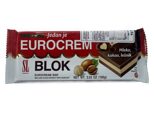 Takovo Eurocrem Blok 100 Gr image 0