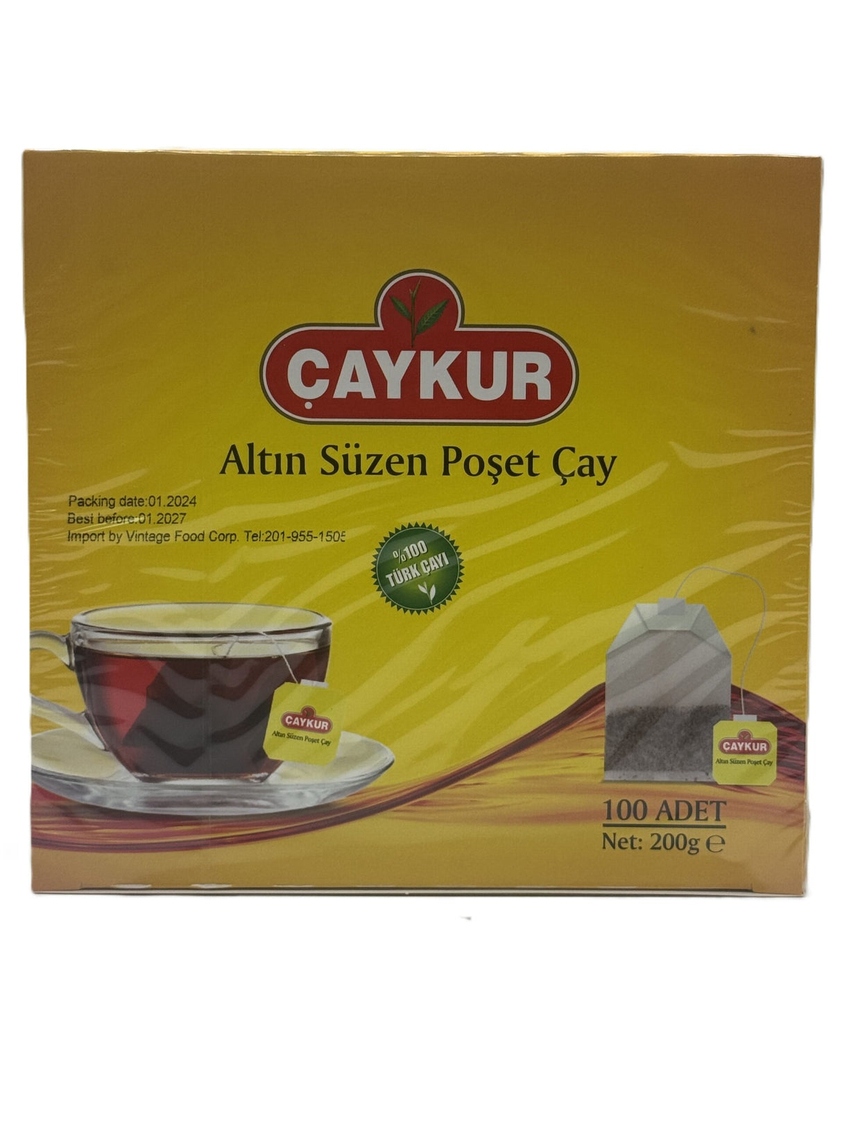 Caykur Premium Black Tea Bags 200 Gr image 0