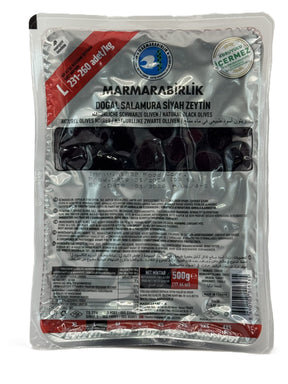 Marmarabirlik Natural Black Olives image 0