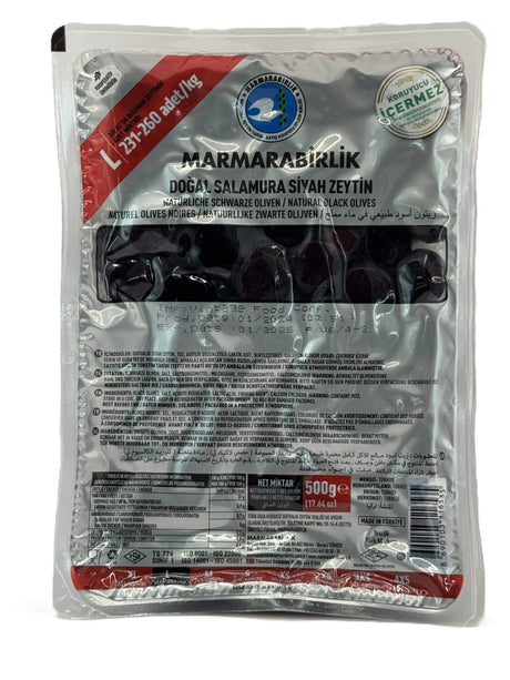 Marmarabirlik Natural Black Olives image 0