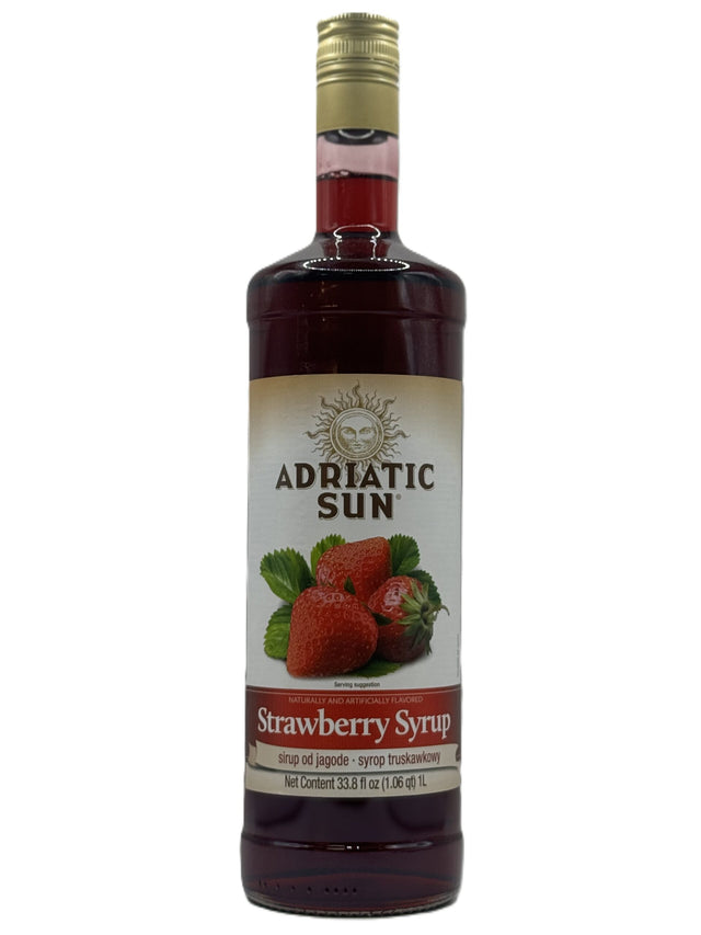 Adriatic Sun Strawberry  Syrup 1 L image 0