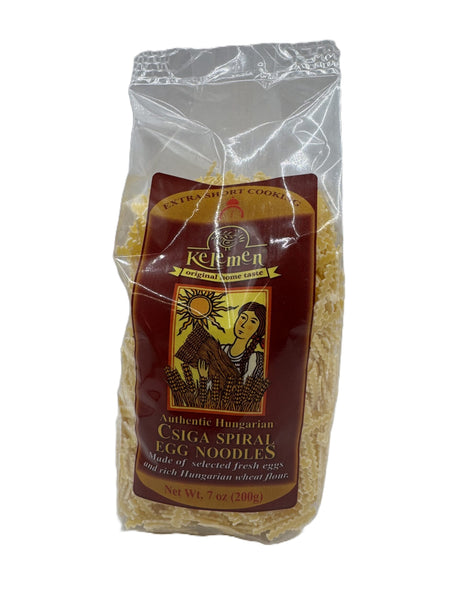 Kelemen Csiga Spiral Egg Noodles 200 Gr image 0