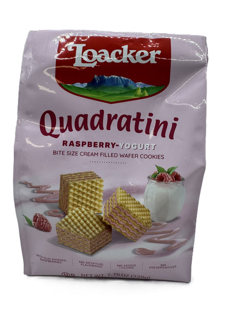 Loacker  Quadratini  Raspberry-Yogurt  220 gr image 0