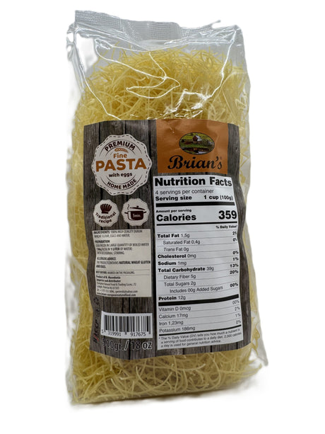 Brian s Fine Pasta w Eggs  500 Gr image 0
