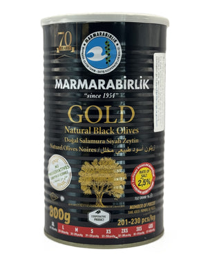 Marmarabirlik Gold Natural Black Olives image 0