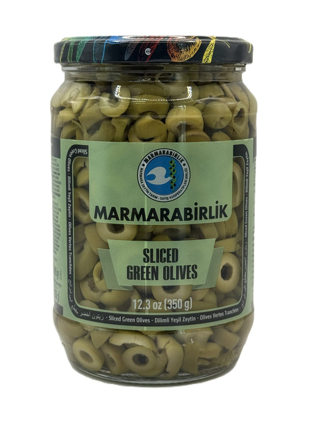 Marmarabirlik Sliced Green Olives image 0