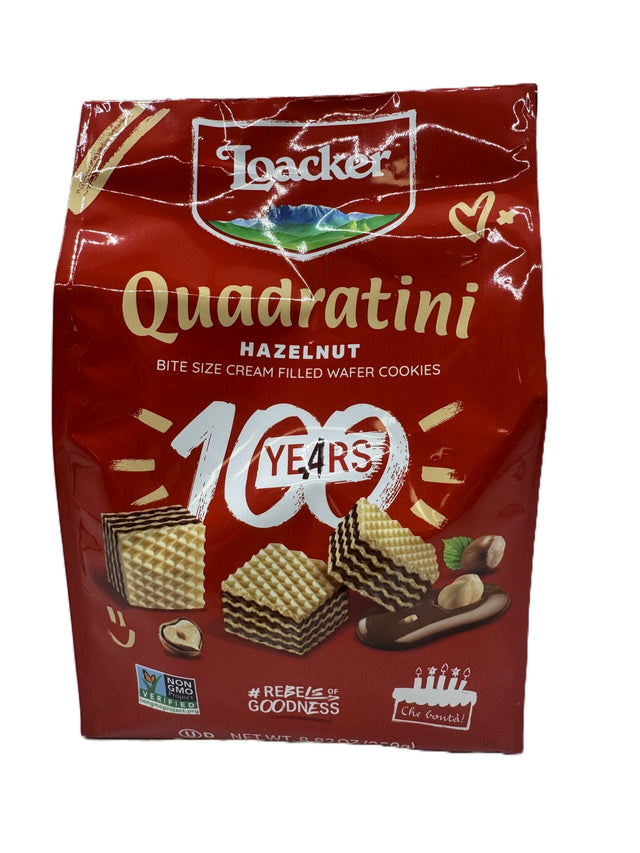 Loacker  Quadratini Hazelnut 250 gr image 0