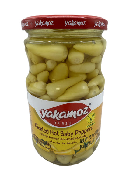 Yakamoz Pickled Hot Baby Peppers 650 Gr image 0