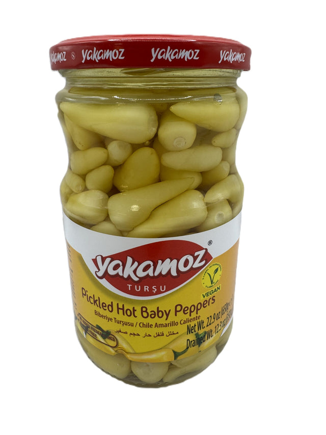Yakamoz Pickled Hot Baby Peppers 650 Gr image 0