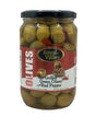 Royal Valley Grilled Green Olives W Red Pepper image 0